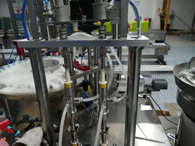 Quantitative Cosmetic Bottle Liquid Filling Capping Machine