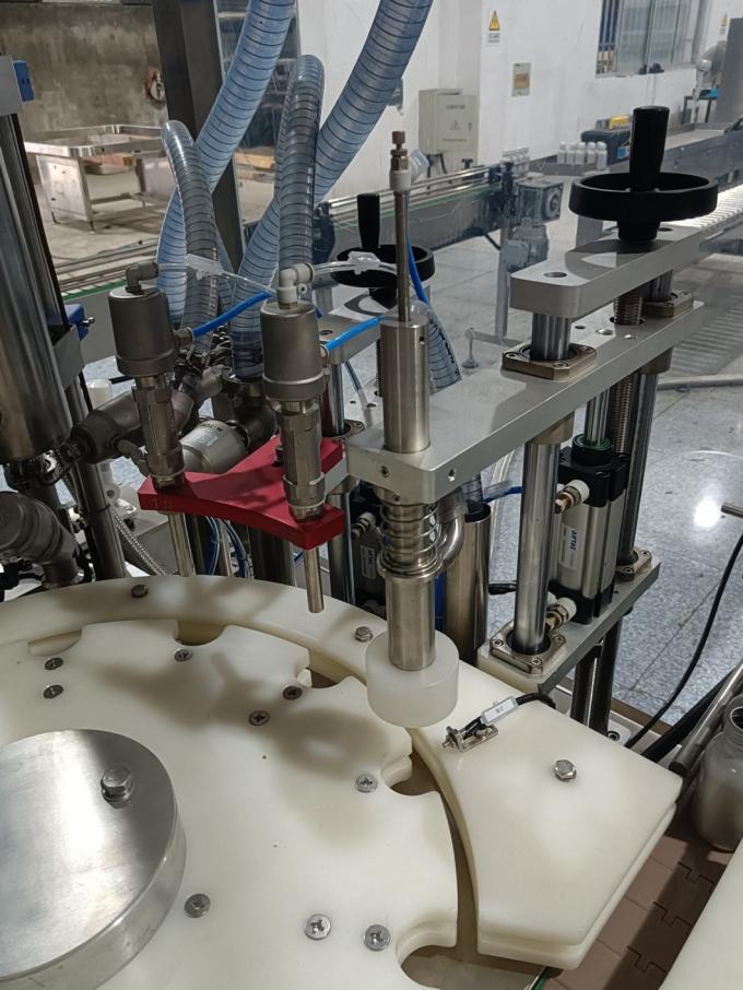 Quantitative Cosmetic Bottle Liquid Filling Capping Machine
